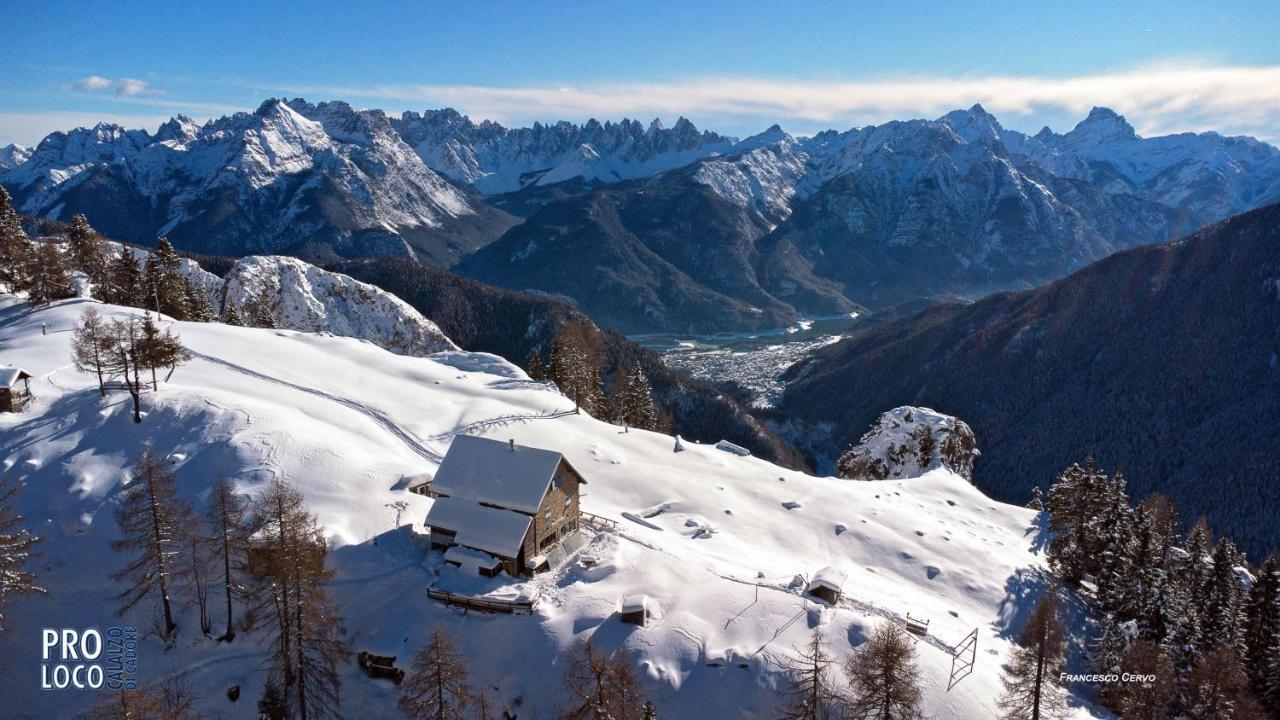 Lunga Via Delle Dolomiti Hotell Calalzo di Cadore Exteriör bild